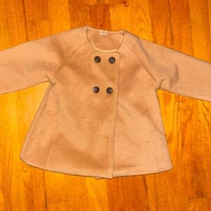 2/3T dress coat Tan